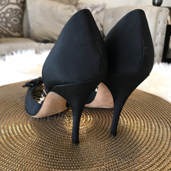 Dolce & Gabbana open toe bow pumps - worn once - Picture 5 of 5